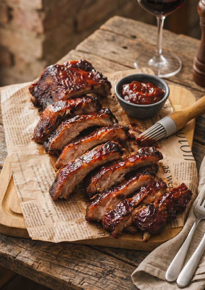 Baby Back ribs BBQ (600 grs.)